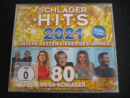 Dvd schlager hits 2021 - cd,