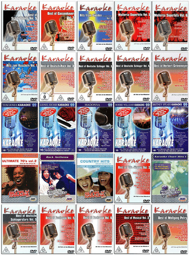 Karaoke dvd set schlager - karaoke,